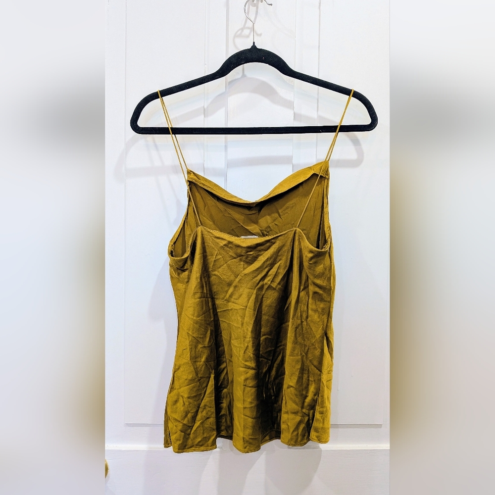 CAMI NYC The Axel Cami In Chartreuse Silk | Medium - Picture 3 of 6